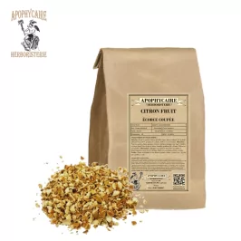 Cáscara de fruta de limón cortada – Citrus limonum | Apophycarius