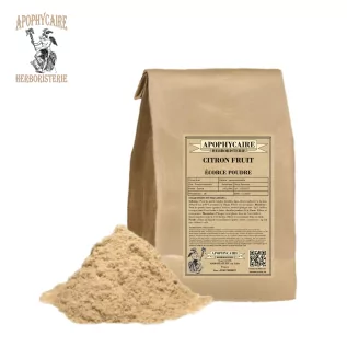Lemon fruit peel powder – Citrus limonum | Apophycaire