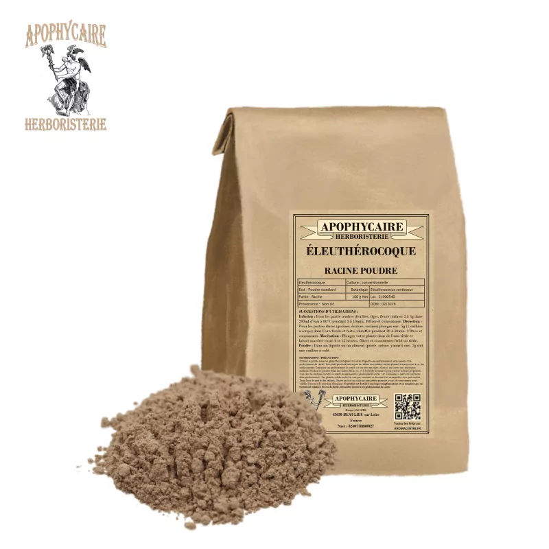 Eleutherococcus root powder (Eleuthercoccus senticosus) - Apophycaire