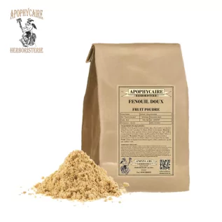 Polvo de fruto de hinojo dulce – Foeniculum dulce | Apophycarius