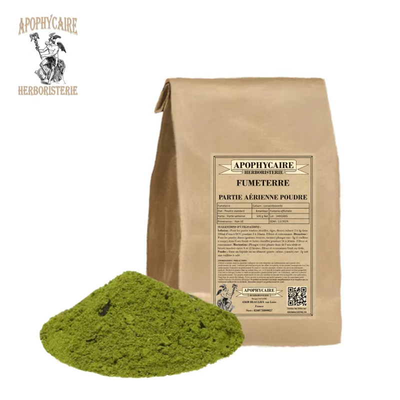 Polvo de fumaria (Fumaria officinalis) - Boticario