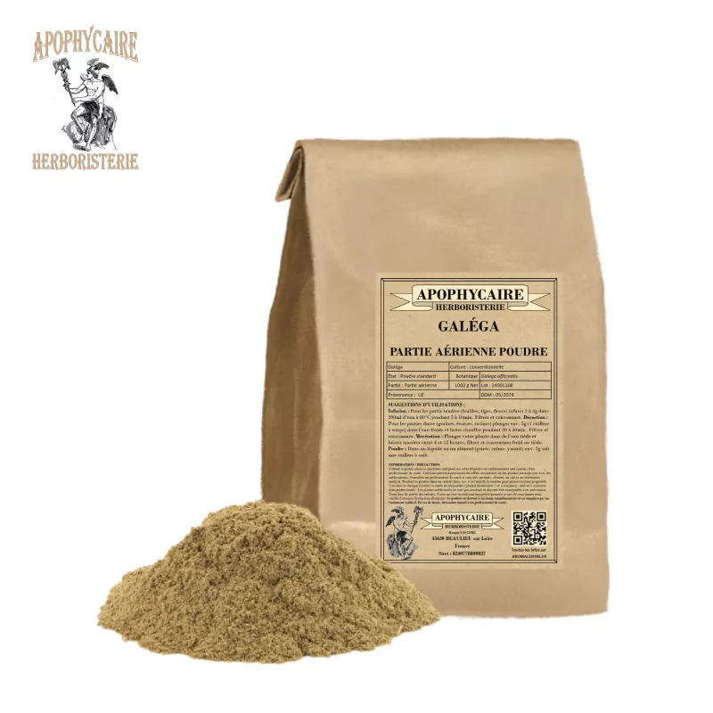 Galega aerial part powder (Galega officinalis) - Apophycaire