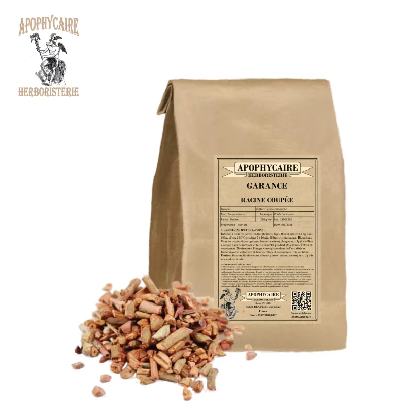 Krappwurzelschnitt (Rubia tinctorium) - Apophycaire