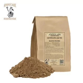 Yellow gentian root powder – Gentiana lutea | Apophycaire