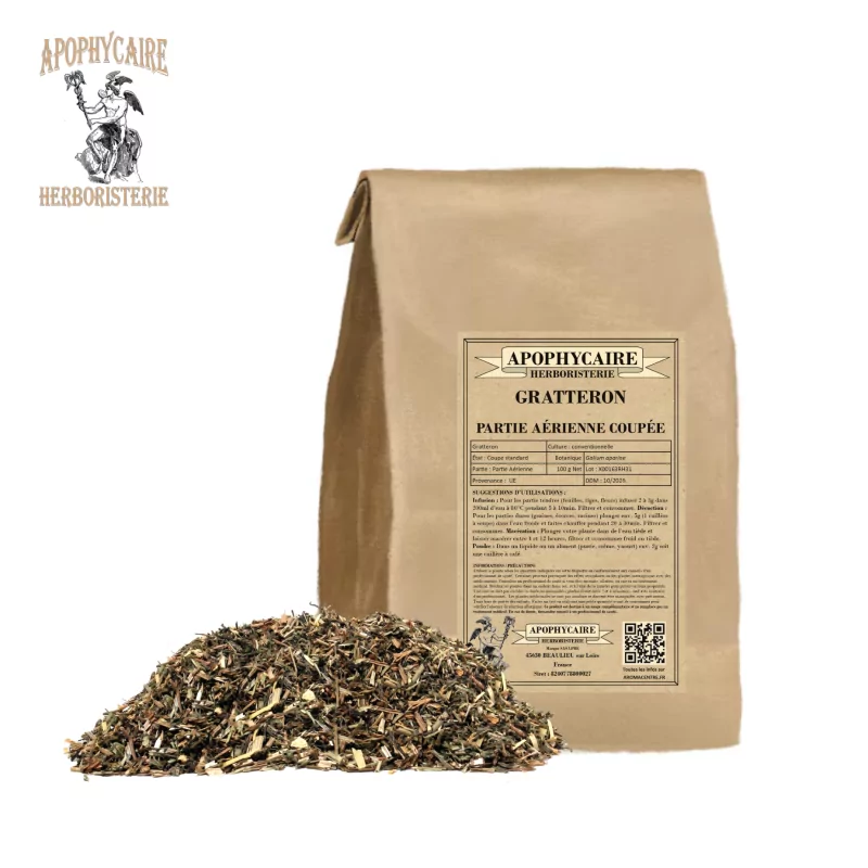 Kıyıcılar kesilmiş hava kısmı (Galium aparine) - Apophycaire