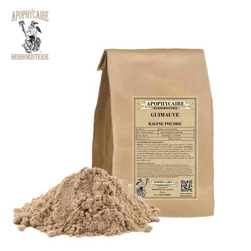 Polvo de raíz de malvavisco (Althaea officinalis) - Apophycaire