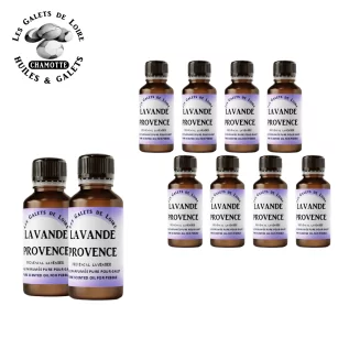 Lavendel Provence, Duftöl für Kieselsteine mit Chamotte-Ton-Duft – Les Galets de Loire
