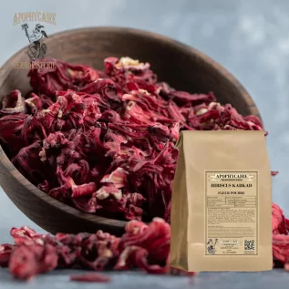 Polvo de flor de hibisco (Karkadé) – Hibiscus sabdariffa | Apophycarius