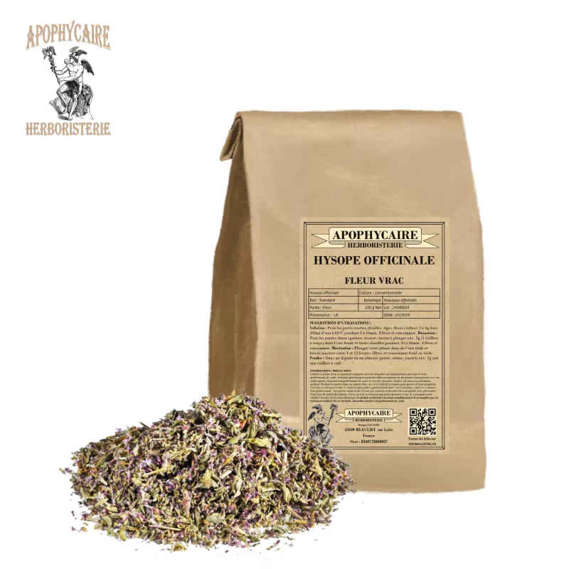 Hysope fleur vrac (Hyssopus officinalis) - Apophycaire