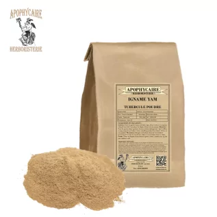 Igname (Yam) tubercule poudre (Dioscorea villosa) - Apophycaire