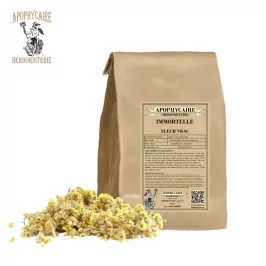 Ölümsüz sarı çiçek – Helichrysum arenarium | Apophycaire