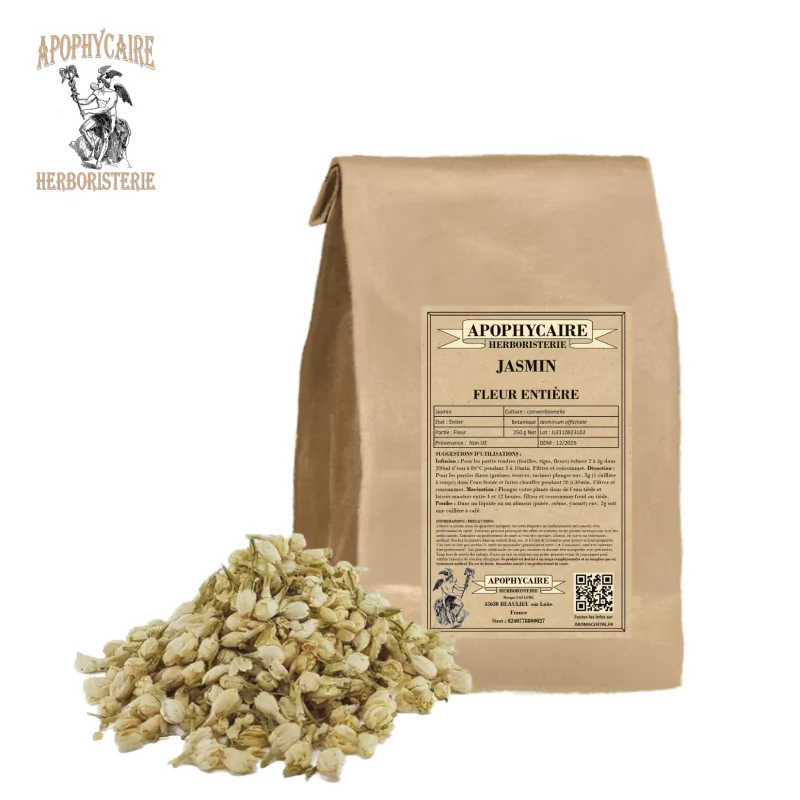 Jasmine flower in bulk (Jasminum officinale) - Apophycaire