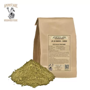 Hoja en polvo de azufaifo (Sidr) – Ziziphus ziziphus | Apophycaire