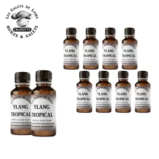 Ylang Tropical, huile parfumée pour Galet senteur argile ChamotteLes Galets de Loire