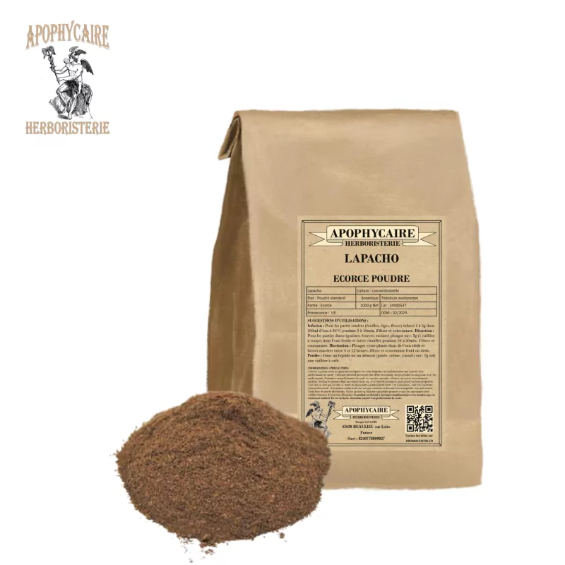 Polvo de corteza de lapacho (Tabebuia avellanedae) - Apophycaire