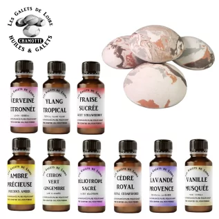 Aceite perfumado para Guijarro con aroma a arcilla Chamota a elegir