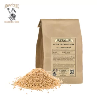 Levure revivifiable granulé (Saccharomyces cerevisiae) - Apophycaire