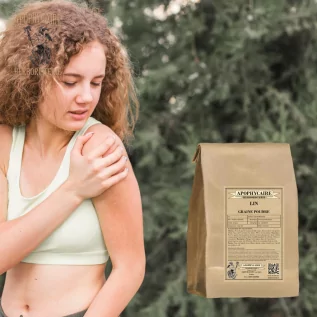 Lin graine utilisée pour réguler le transit, calmer les inflammations internes - Apophycaire