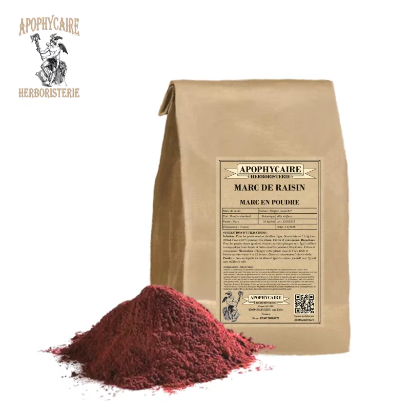 Traubentresterpulver (Vitis vinifera) – Apophycaire