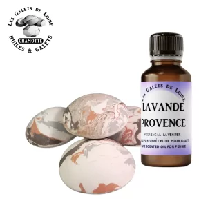 Set descubrimiento de aceites perfumados de chamota - 9 aromasLes Galets de Loire