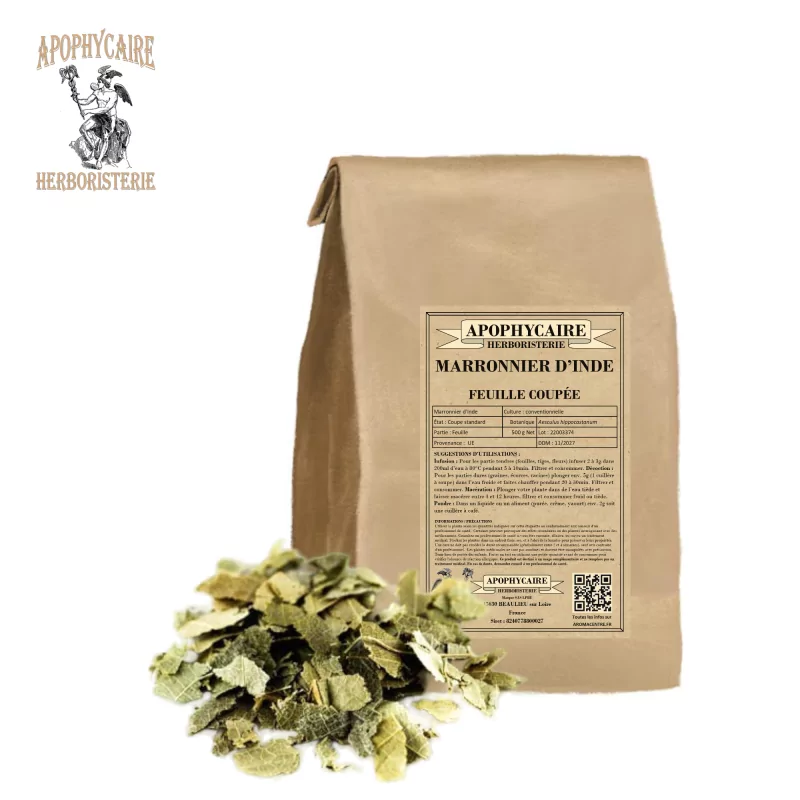 Castaño de Indias hoja cortada (Aesculus hippocastanum) - Apophycaire