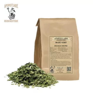 Grüner Mate, geschnittenes Blatt – Ilex paraguariensis | Apophycarius