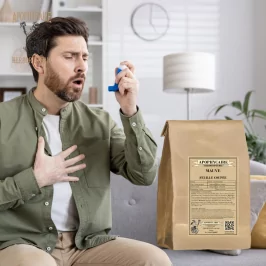 Malva de hoja cortada (Malva sylvestris) - Boticario