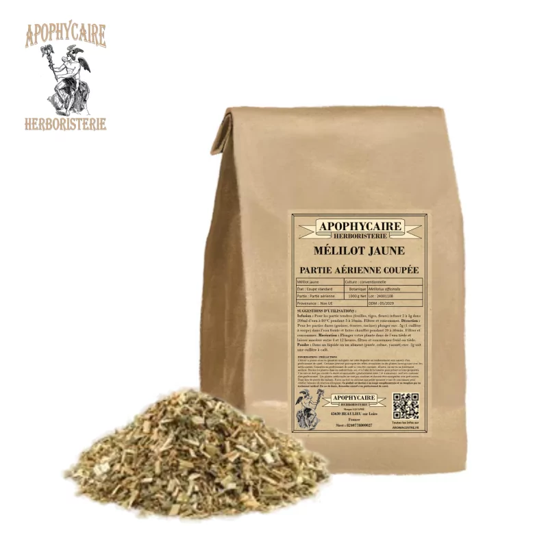 Yellow sweet clover cut plant (Melilotus officinalis) - Apophycaire