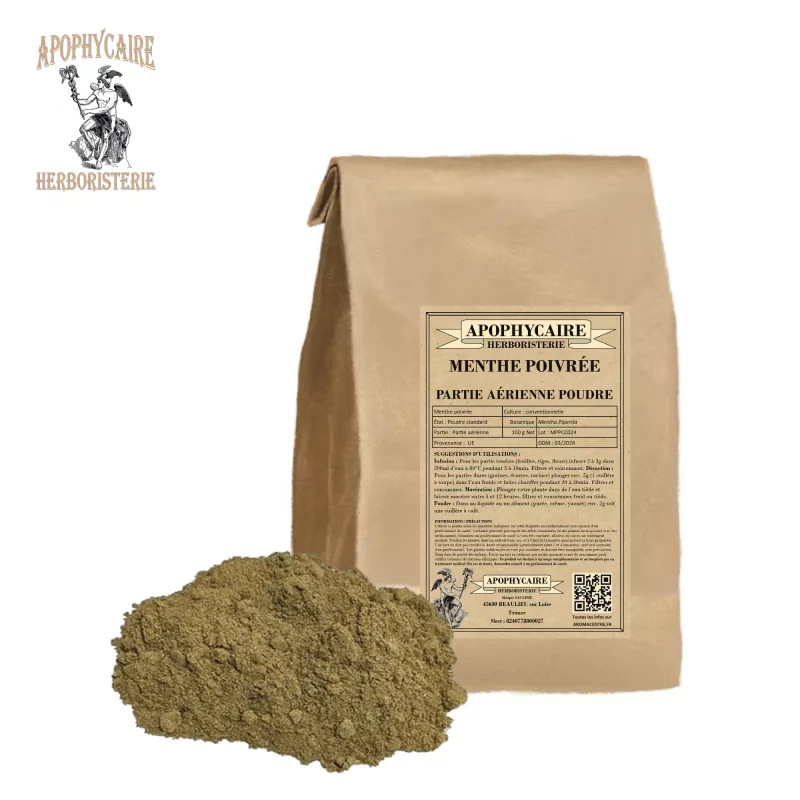 Planta de menta en polvo (Mentha piperita) - Apophycaire