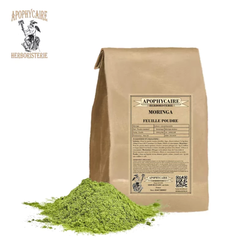 Moringa yaprağı tozu (Moringa oleifera) - Apophycaire