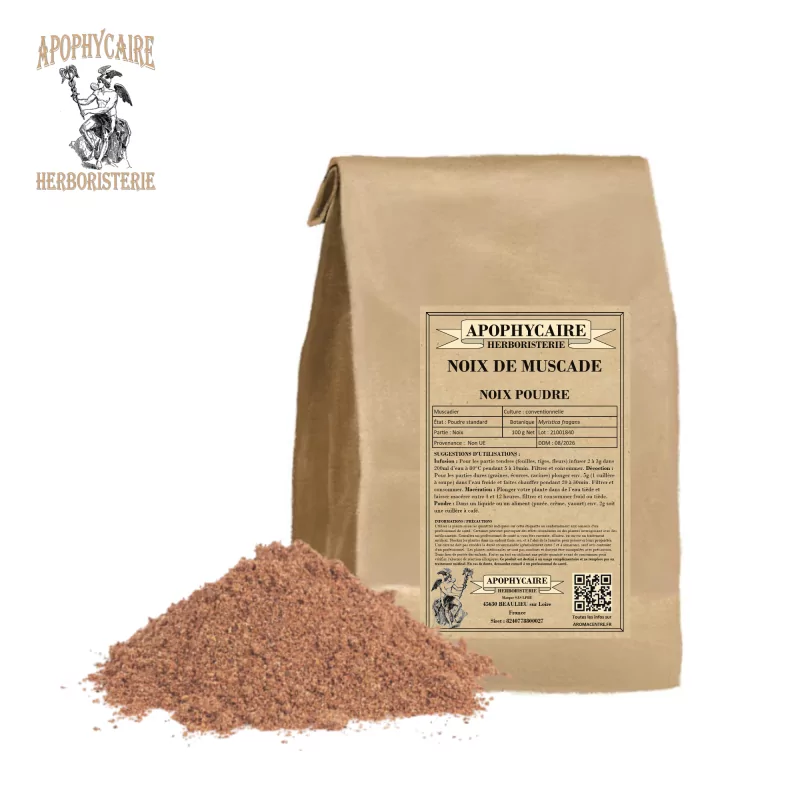 Nutmeg powder (Myristica fragans) - Apophycaire