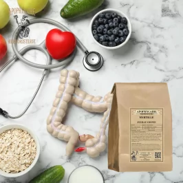 Kesilmiş yapraklı yaban mersini (Vaccinium myrtillus) - Apophycaire