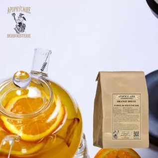 Polvo de cáscara de naranja dulce – Citrus aurantium var. dulcis Apophycarius