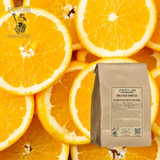 Polvo de cáscara de naranja dulce – Citrus aurantium var. dulcis Apophycarius