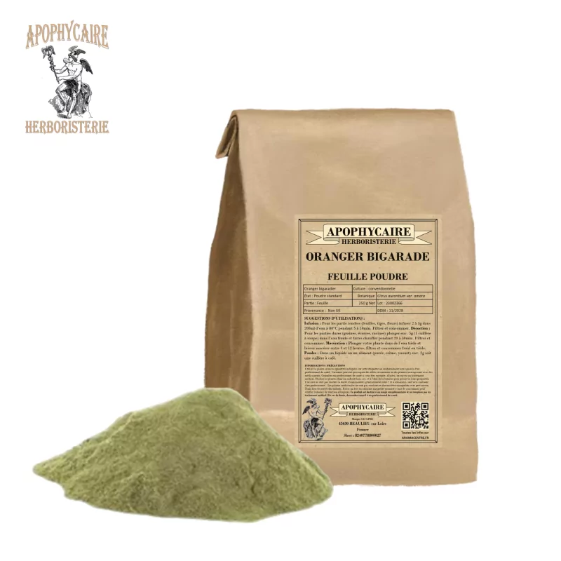 Bitter orange leaf powder (Citrus aurantium var.amara) - Apophycaire