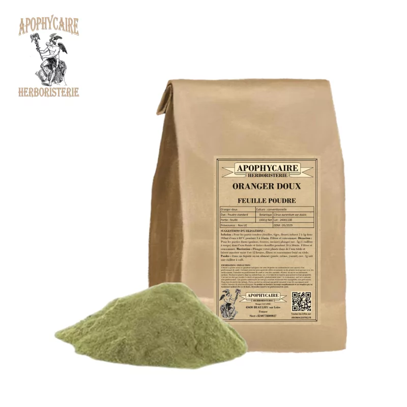 Orangenblattpulver (Citrus aurantium var.dulcis) – Apophycaire