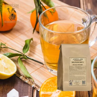 Polvo de hojas de naranja dulce – Citrus aurantium var. dulcis Apophycarius