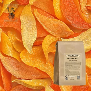 Süße orangefarbene lose Blütenblätter – Citrus aurantium var. Dulcis | Apophycarius