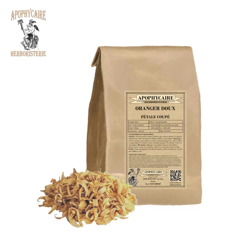 Oranger pétale vrac (Citrus aurantium var.dulcis) - Apophycaire Oranger pétale vrac (Citrus aurantium var.dulcis) - Apophycaire