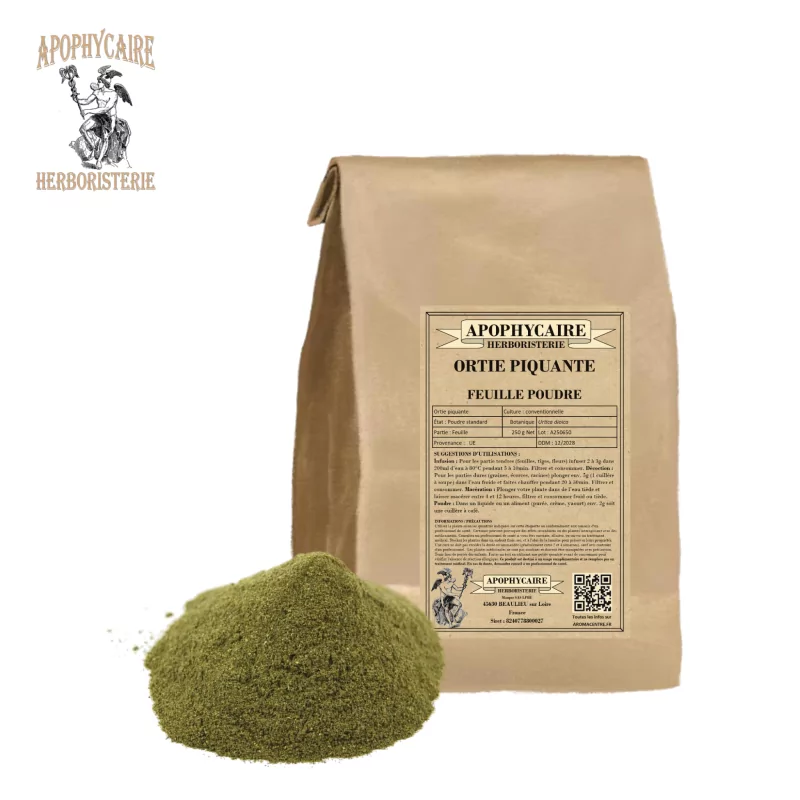 Stinging nettle leaf powder (Urtica dioica) - Apophycaire