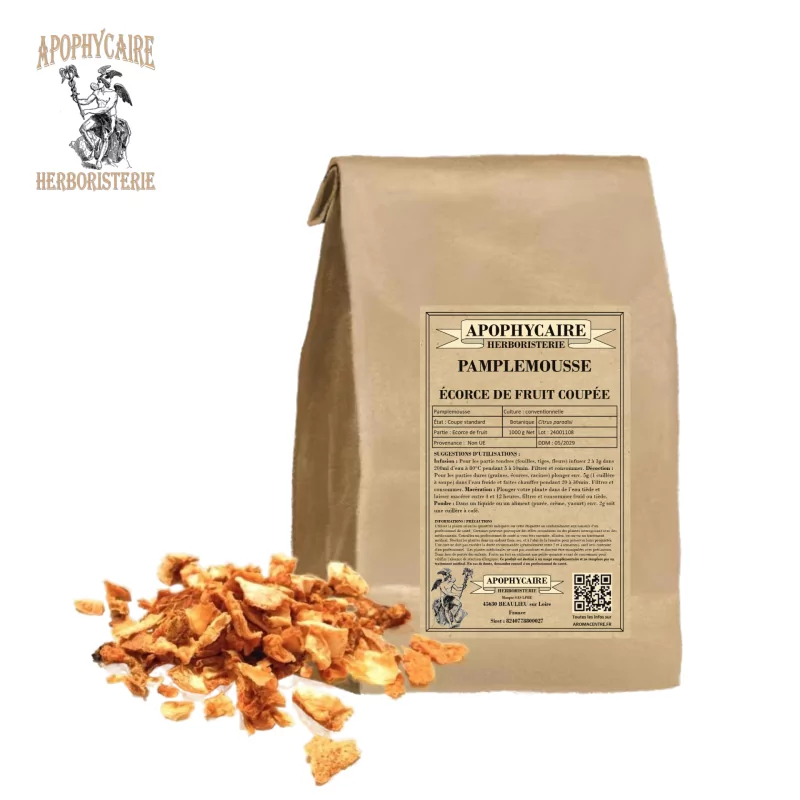 Grapefruit peel cut (Citrus paradisi) - Apophycaire Grapefruit peel cut (Citrus paradisi) - Apophycaire