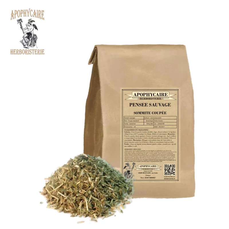 Pensamiento silvestre de copa recortada (Viola tricolor) - Apophycaire