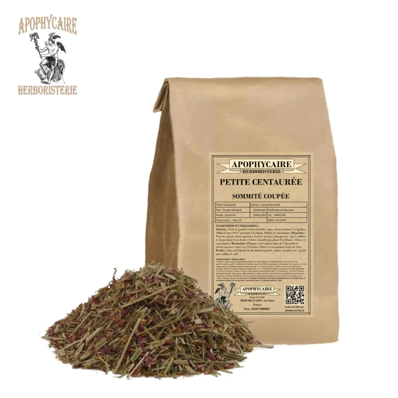 Kleines Tausendgüldenkraut (Erythraea centaurium) - Apophycaire