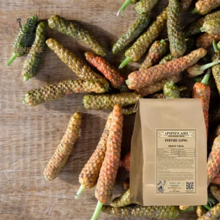 Long pepper fruit bulk (Piper longum) - Apophycaire