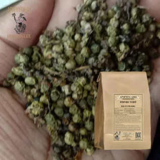 Polvo de pimienta verde – Piper nigrum | Apophycarius