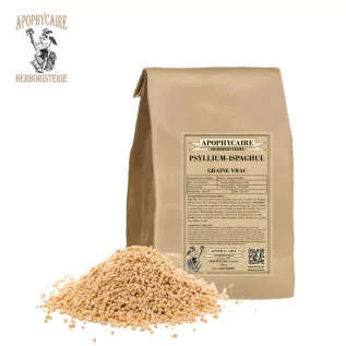 Psyllium blond loose seed – Plantago ovata | Apophycaire