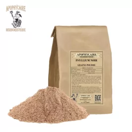 Polvo de semilla de psyllium negro – Plantago psyllium | Apophycarius