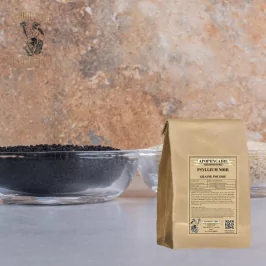 Siyah psyllium tohumu tozu (Plantago psyllium) - Apophycaire