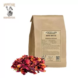 Rose rouge du Pakistan pétale vrac (Rosa centifolia) - Apophycaire