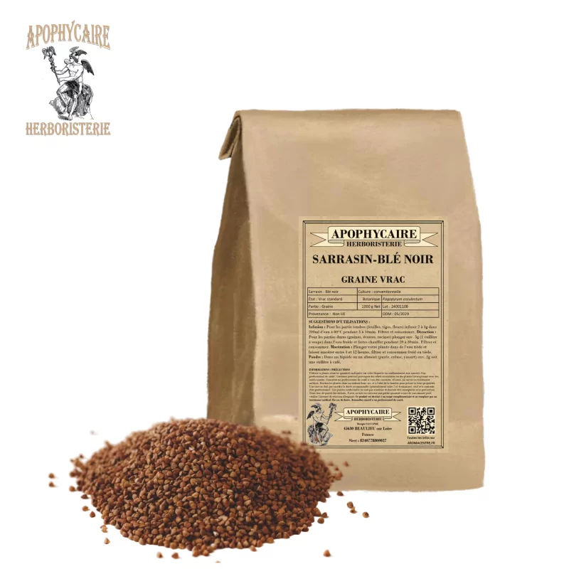 Karabuğday (siyah buğday) gevşek tohum (Fagopyrum esculentum) - Apophycaire